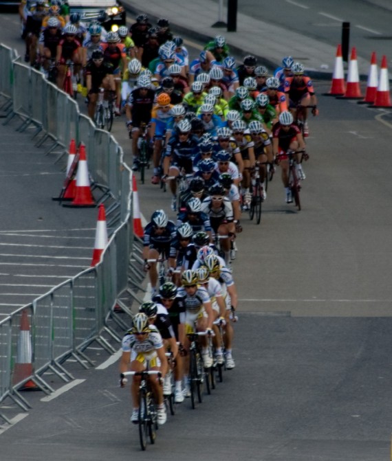 Tour of Britain 2010 Pelton in London's Docklands
