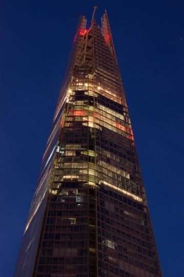 The Shard Building in London. Image Copyright Joseph Pike